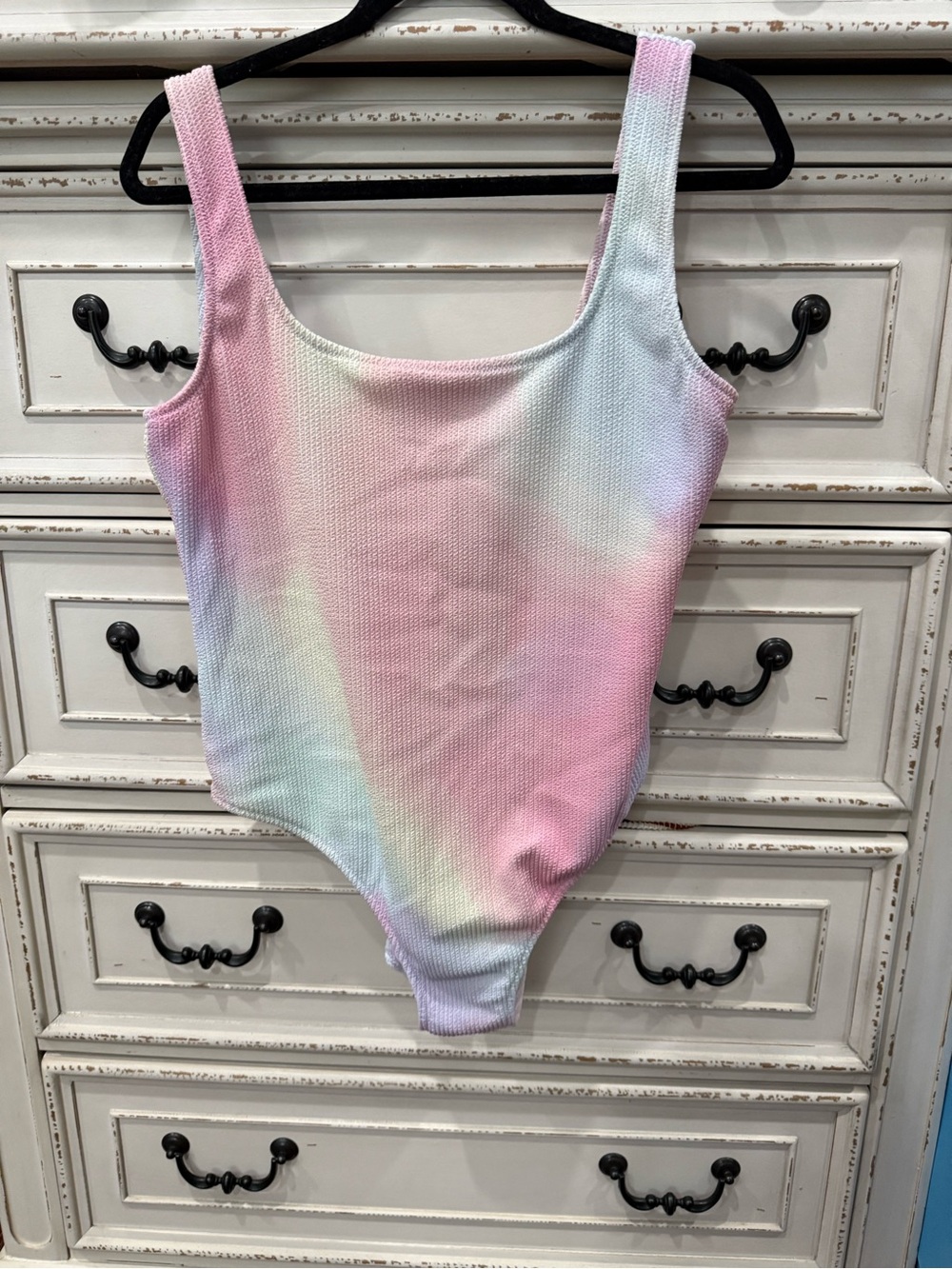PINK Women’s Pastel Tie-Dye One-Piece Swimsuit - Pink Multi